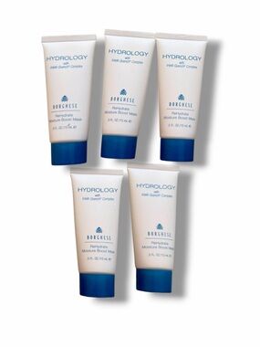 Borghese Hydrology Rehydrate Moisture Boost Mask 5 Piece Bundle 2.5oz .5x5 Total